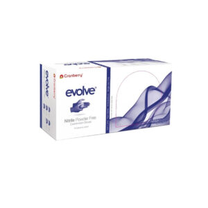 دستکش کرنبری مدل evolve سایز x-small بسته 100 عددی