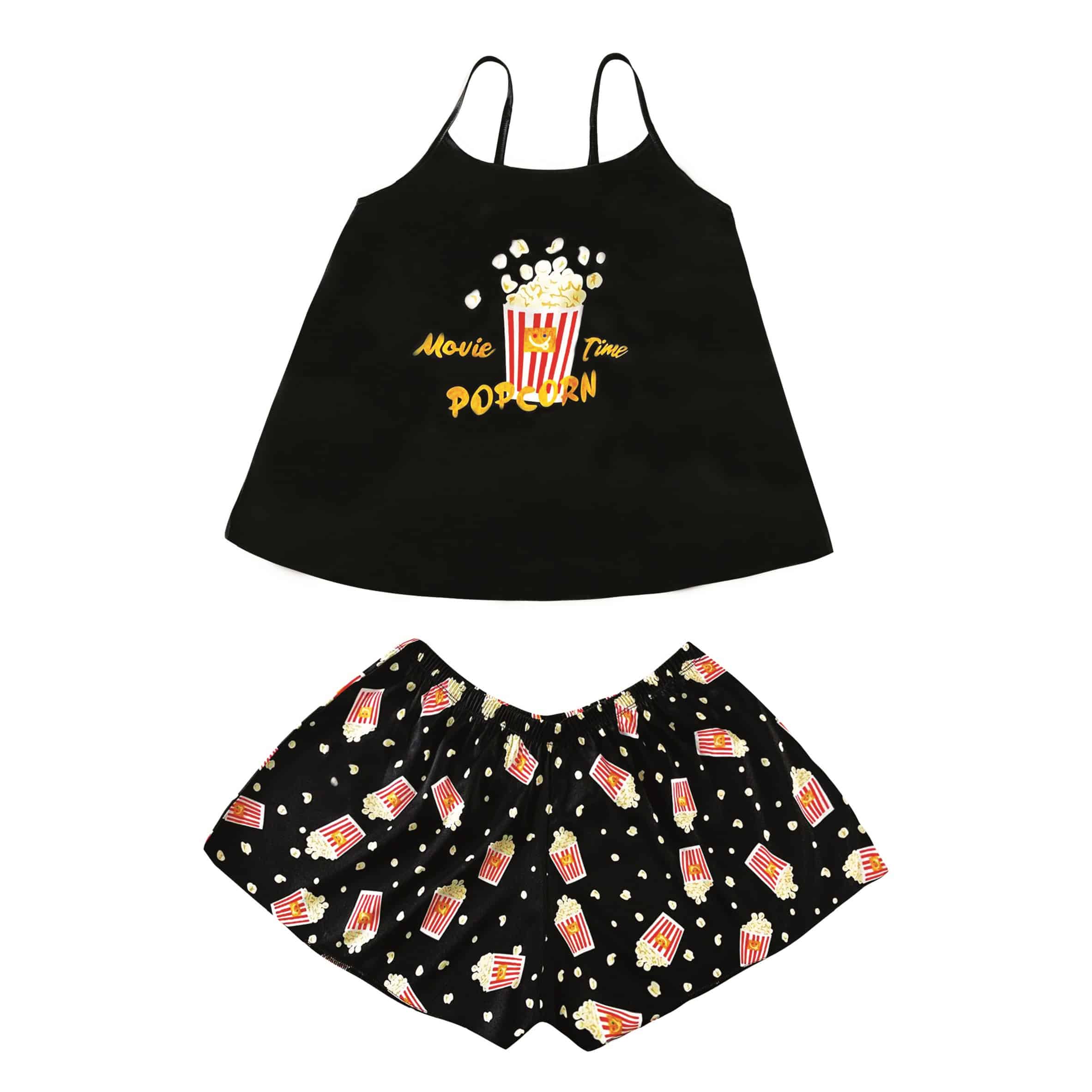 لباس خواب زنانه مدل popcorn