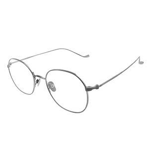 فریم عینک طبی گرد مدل تیتانیوم کد BORREGLS-TI-SEK01 مناسب فرم صورت بیضی