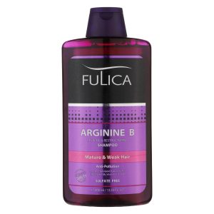 شامپو تقویتکننده مو فولیکا مدل Arginine B مناسب موهای آسیب دیده وزن 400 گرم