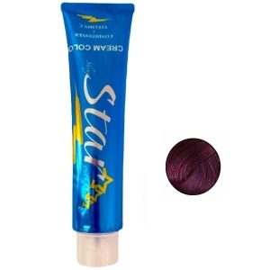 رنگ مو استار شماره 5/20 حجم 120 میلی‌لیتر رنگ شرابی روشن