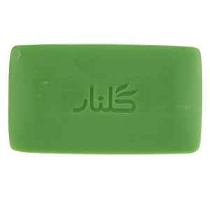 صابون شستشو گلنار مدل نخل وزن 130 گرم بسته 12 عددی