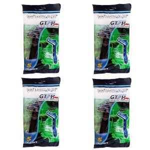 خود تراش وینسار مدل GT-H SUPER چهار بسته 5 عددی