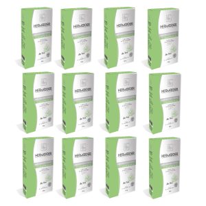 پودر موبر هرمودر مدل Aloevera وزن 50 گرم مجموعه 12 عددی
