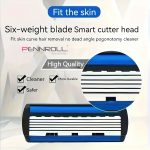 تیغ یدک پنرول مدل PRCL - Razor Refills 6 X3 بسته 3 عددی