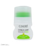 رول دئودورانت زنانه سینره مدل Citrus Lime حجم 50 میلی‌لیتر