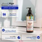 ماسک ترمیم کننده مو دکتر عیدی آلگا مدل Seaweed مناسب برای موهای خشک و آسیب دیده حجم 300 میلیلیتر