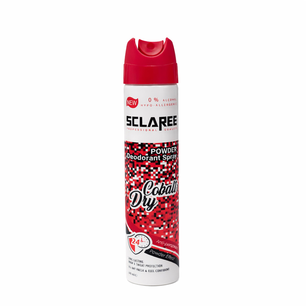 اسپری دئودورانت مردانه اسکلاره مدل Dry Cobalt حجم 200 میلی‌لیتر