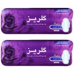 نوار بهداشتی گلریز مدل A10 سایز بزرگ مجموعه 2 عددی