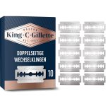 تیغ یدک ژیلت مدل King.C Double Edge بسته 10 عددی