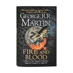 کتاب Fire and Blood - A History of the Targaryen Kings from Aegon the Conqueror to Aegon III اثر George R. R. Martin انتشارات  Harper Voyager