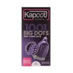 کاندوم خاردار کاپوت مدل Big Dot بسته 10 عددی به همراه کاندوم روان کننده کاپوت مدل MicroThin بسته 12 عددی