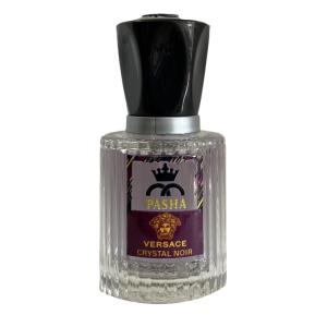 عطر جیبی زنانه پاشا مدل Versace Crystal Noir با رایحه گرم حجم 30 میلیلیتر