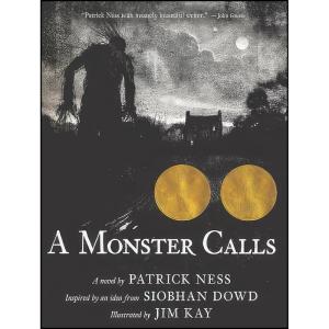 کتاب A Monster Calls  اثر Patrick Ness and Jim Kay انتشارات Turtleback Books