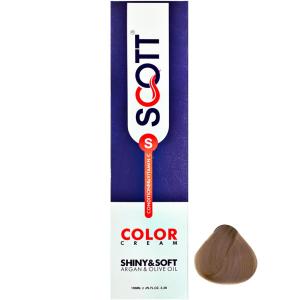 رنگ مو اسکاتس سری Beige شماره B6 حجم 100 میلی لیتر رنگ بلوند بژ متوسط