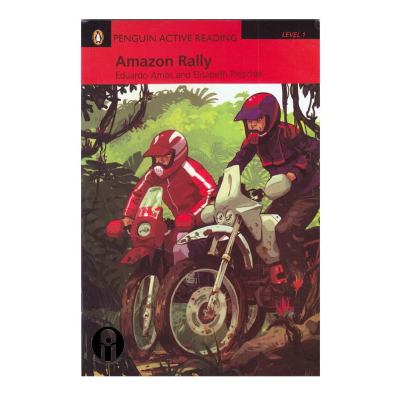 کتاب Penguin Active Reading Level 1 Amazon Rally اثر Eduardo Amos And Elisabeth Prescher انتشارات الوندپویان
