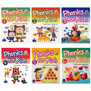کتاب phonics For Kids اثر جمعی از نویسندگان انتشارات ابداع 6 جلدی