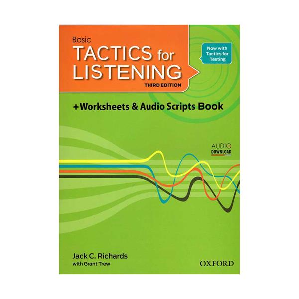 کتاب Basic TACTICS for LISTENING THIRD EDITION اثر Jack C. Richards انتشارات Oxford