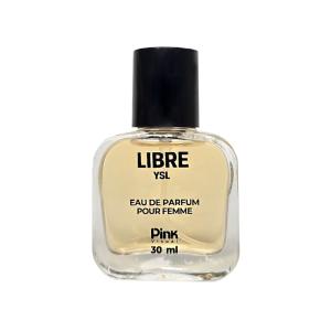 عطر جیبی زنانه پینک ویژوآل مدل Libre Ysl با رایحه شیرین حجم 30 میلی‌لیتر