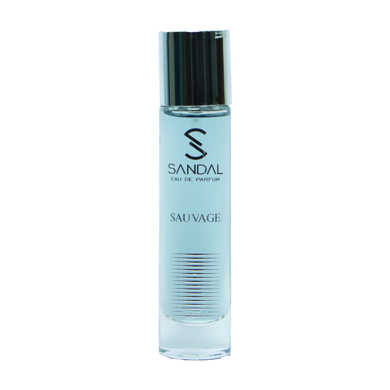 عطر جیبی مردانه صندل مدل ساواج حجم 33 میلی لیتر