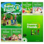 کتاب Family and Friends 3 اثر جمعی از نویسندگان انتشارات الوندپویان شش جلدی