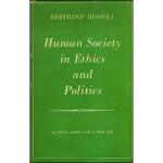 کتاب Human Society in Ethics and Politics اثر Bertrand Russell انتشارات Unwin Hyman