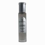 عطر جیبی مردانه صندل مدل لجند مون بلان با رایحه تلخ حجم ۲۵ میلی‌لیتر