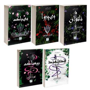 کتاب ناتوان، قدرتمند، بی پروا، بی باک و بیمناک اثر لورن رابرتس نشر آذرگون 5 جلدی