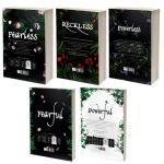 کتاب ناتوان، قدرتمند، بی پروا، بی باک و بیمناک اثر لورن رابرتس نشر آذرگون 5 جلدی