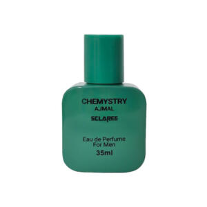 عطر جیبی مردانه اسکلاره مدل chemystry Ajmal با رایحه خنک، چوبی، مرکباتی، تند حجم 35 میلیلیتر