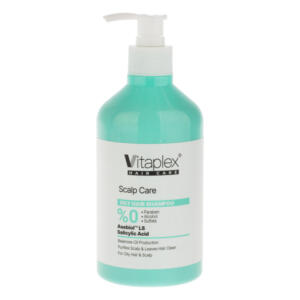شامپو مو ویتاپلکس مدل Scalp Care مناسب برای موهای چرب حجم 500 میلی‌لیتر