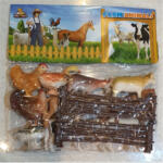 فیگور نیکی تویز طرح حیوانات اهلی مدل FARM ANIMALS بسته 14 عددی