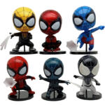 فیگور مدل Spiderman 6 مجموعه 6 عددی