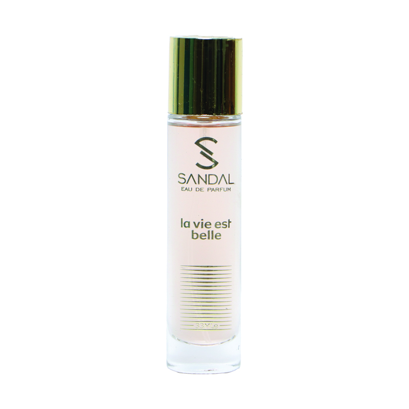 عطر جیبی زنانه صندل مدل لاو ایس تی بل حجم 33 میلی لیتر