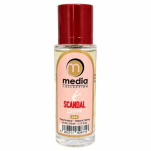 عطر جیبی زنانه مدیا مدل Scandal با رایحه شیرین و گلی حجم 35 میلی‌لیتر