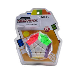 بازی فکری ناب سل مدل روبیک 12وجهی MEGAMINX SPEED CUBE مناسب برای سنین 6 سال به بالا