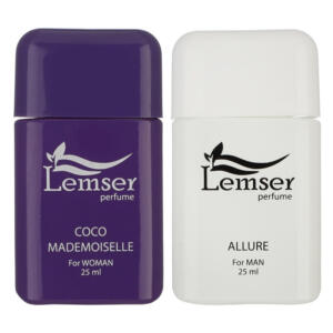 عطر جیبی لمسر مدل COCO MADEMOISELLE - Allure حجم 25 میلی لیتر مجموعه دو عددی