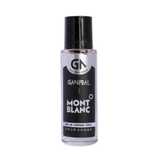 عطر جیبی مردانه گانیبال مدل مونت بلانک لجند با رایحه خنک حجم ۳۵ میلی‌لیتر